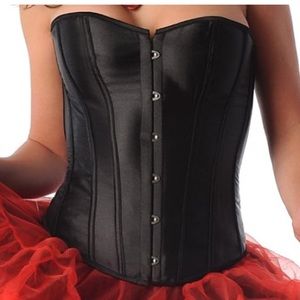Velvet Kitten 🐈‍⬛ Faux Leather Corset